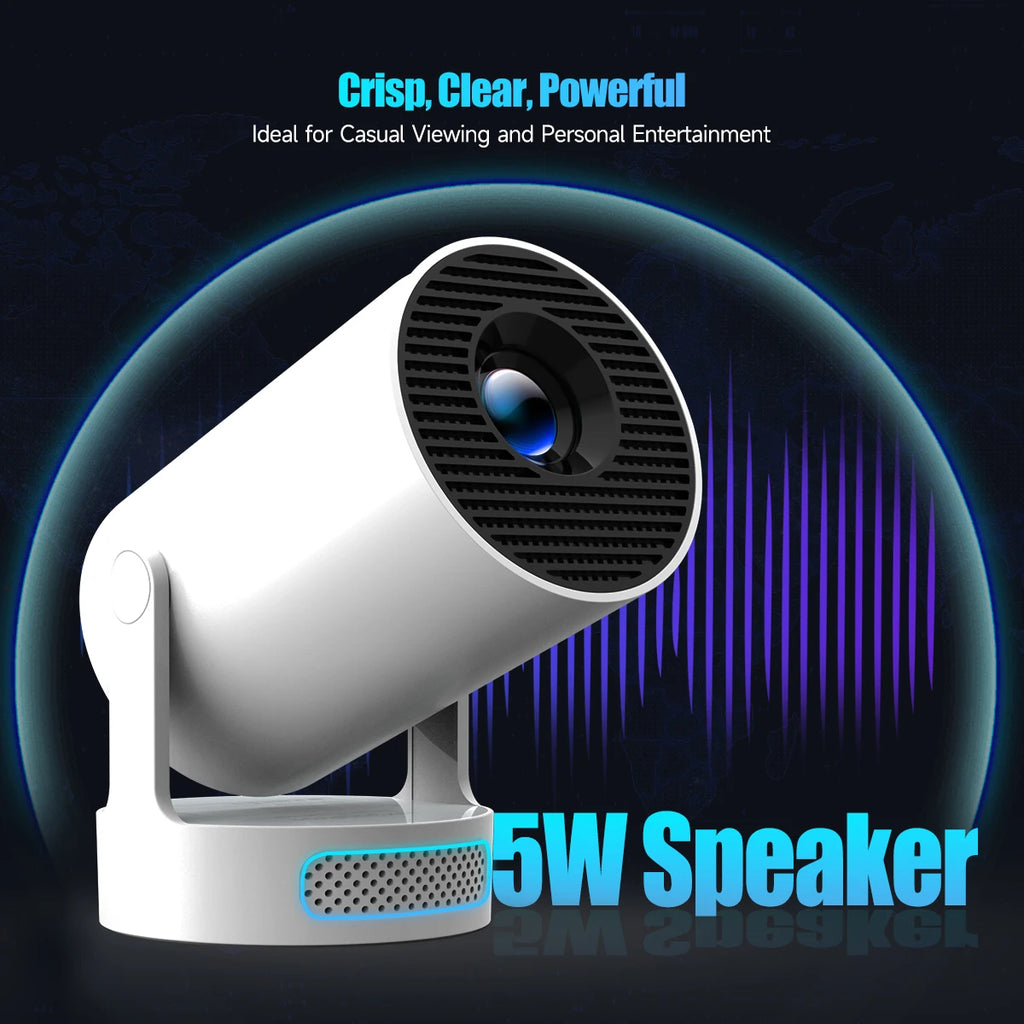 HY300 Pro + Projector 8K 720P With 5W Speaker Android 14