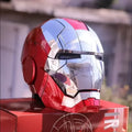 Interactive LED Cosplay Helmet – Voice-Controlled Auto-Opening Mask